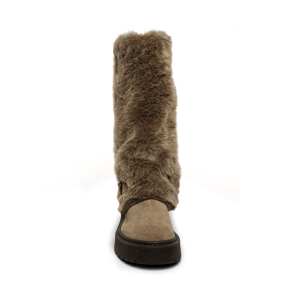 ΜΠΟΤΕΣ Godiva TAUPE MÉLANGE