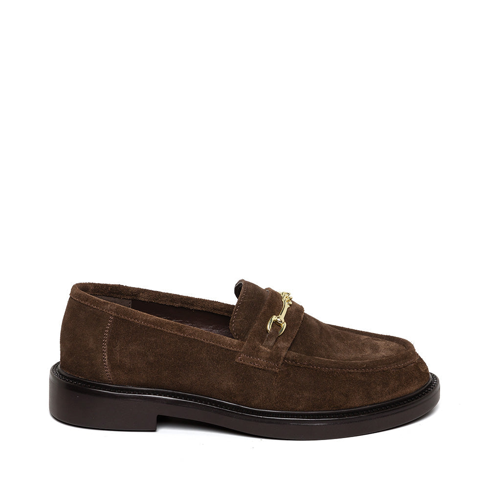 Loafers Huddles BROWN SUED