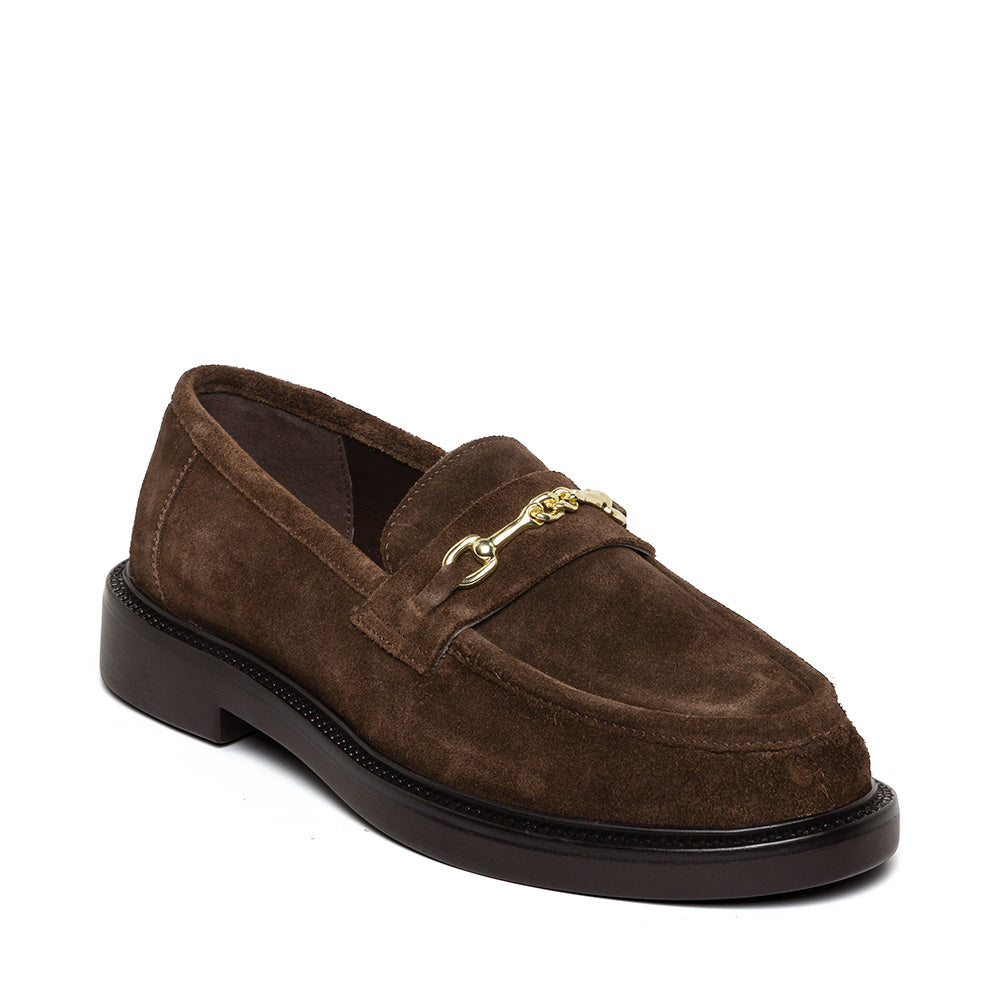 Loafers Huddles BROWN SUED