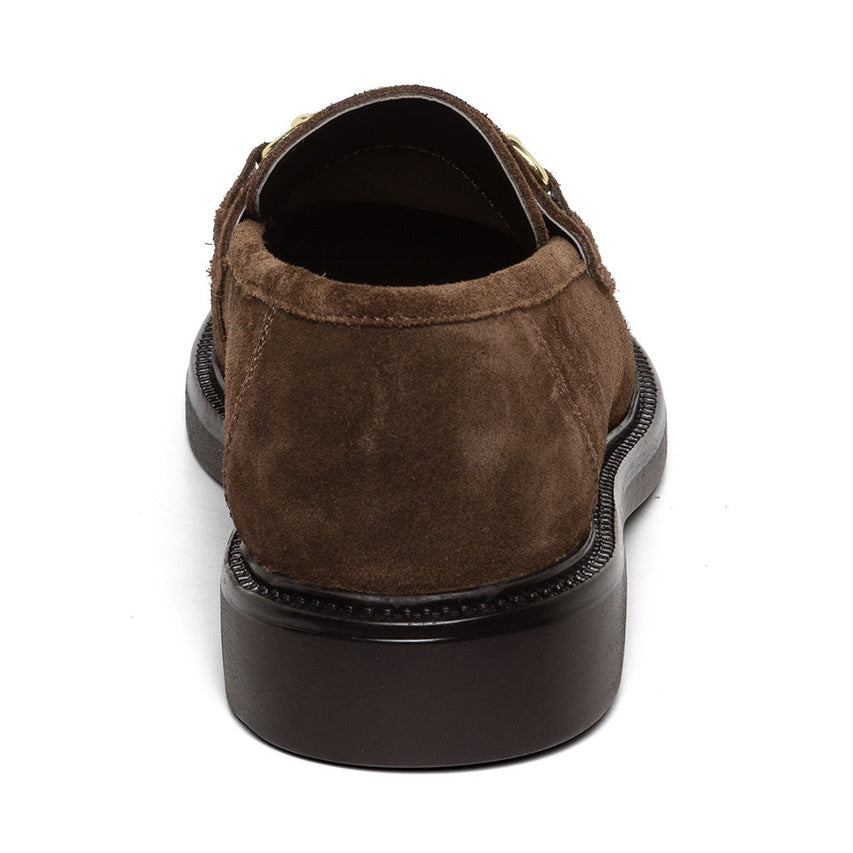 Loafers Huddles BROWN SUED