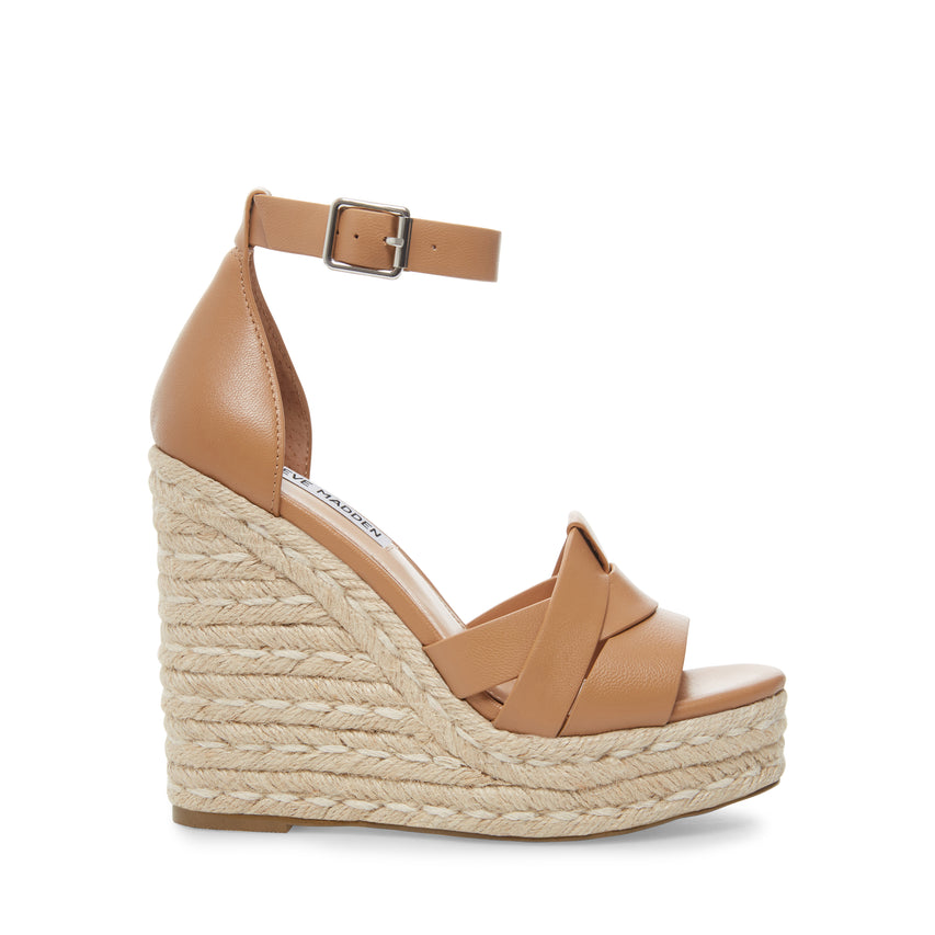 Πλατφόρμες Sivian CAMEL LEATHER