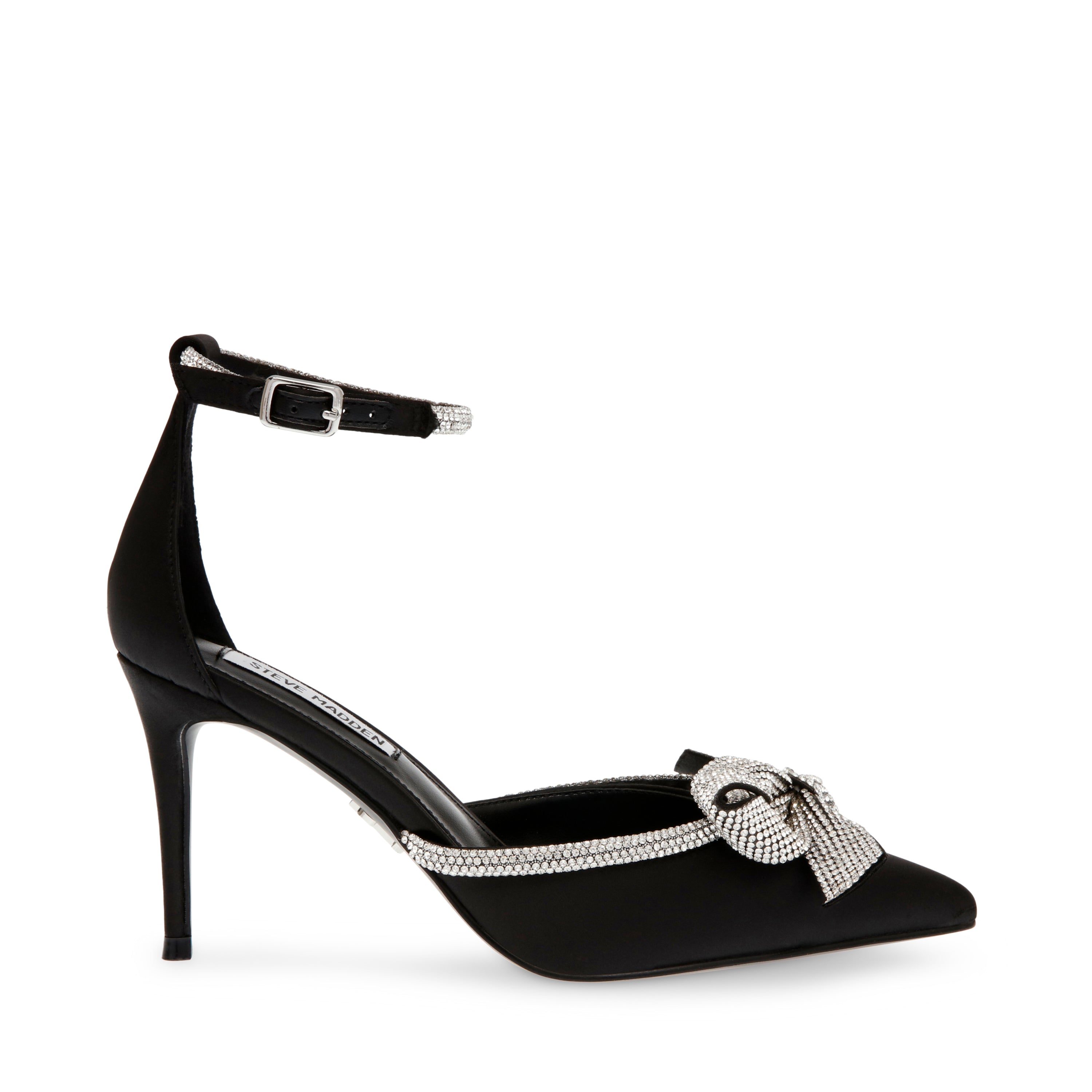 Γόβες Lumiere BLACK SATIN