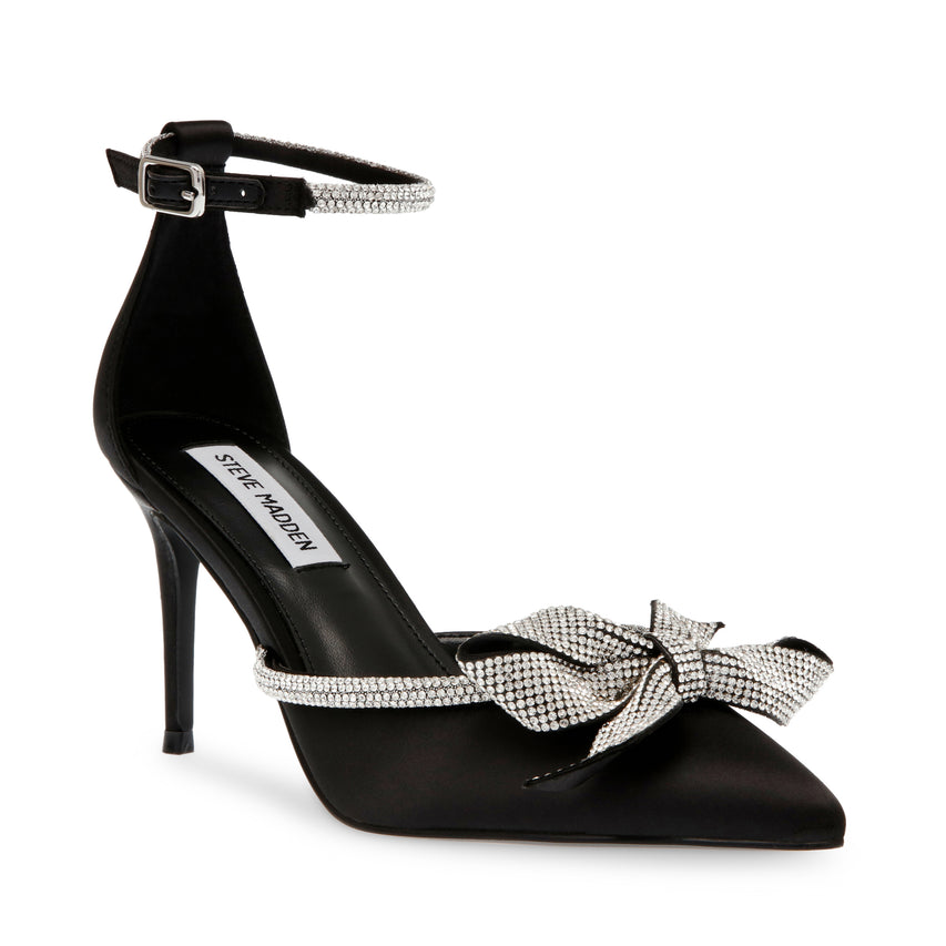 Γόβες Lumiere BLACK SATIN