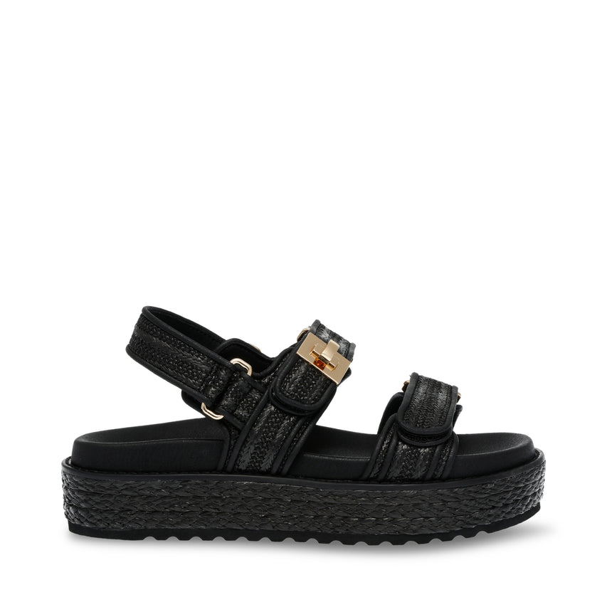 Σανδάλια Bigmona BLK RAFFIA
