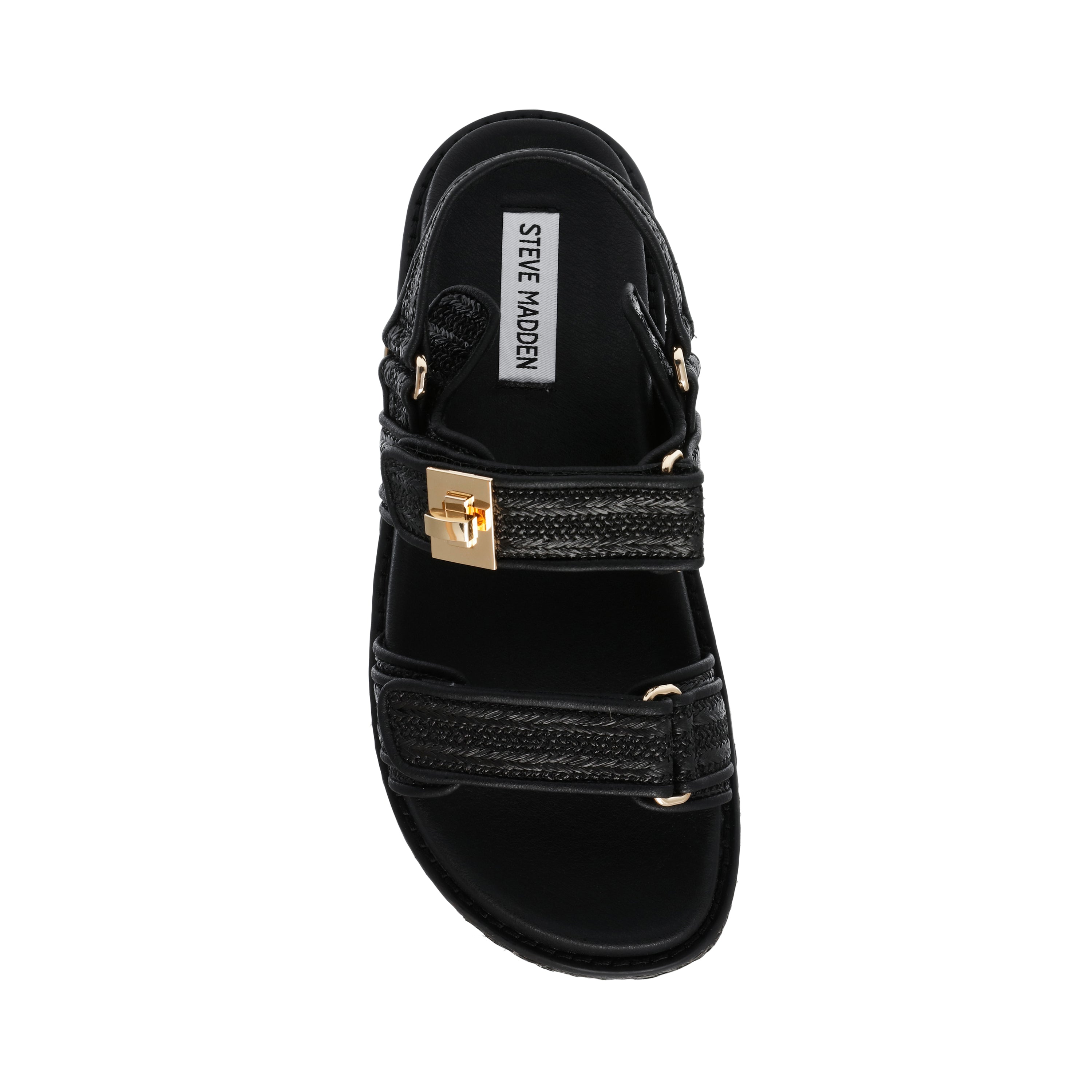 Σανδάλια Bigmona BLK RAFFIA
