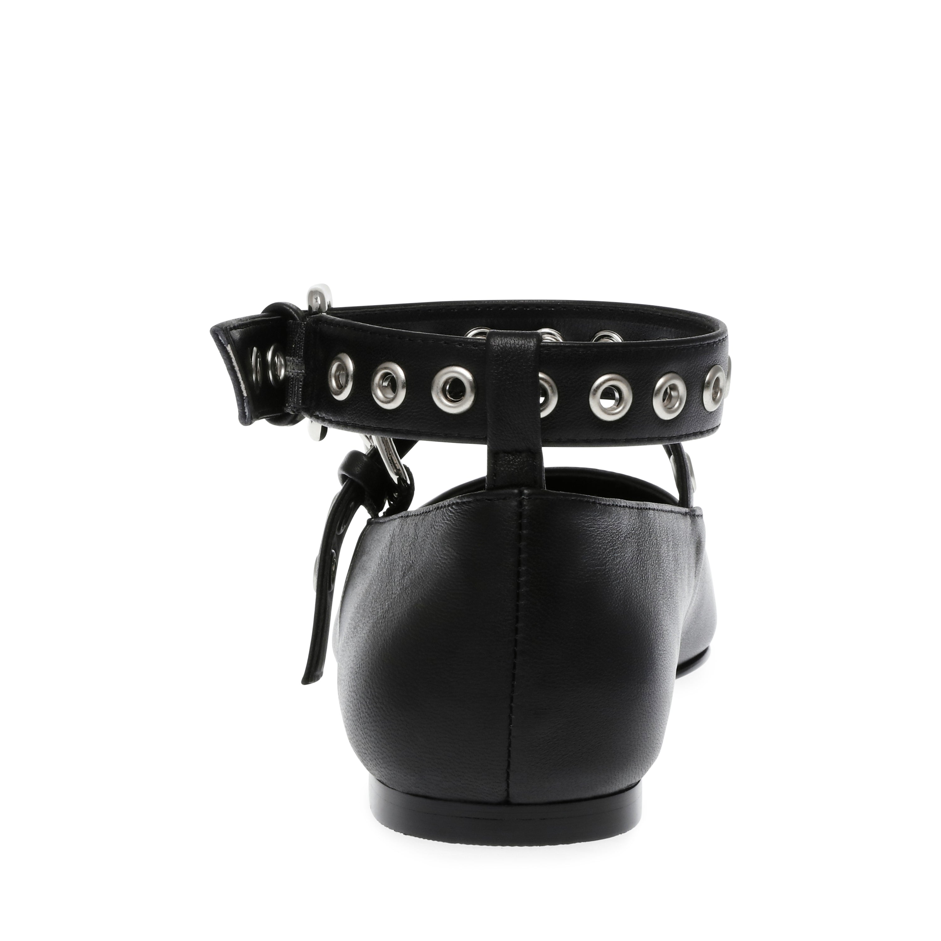 Μπαλαρίνες Macbeth BLACK LEATHER