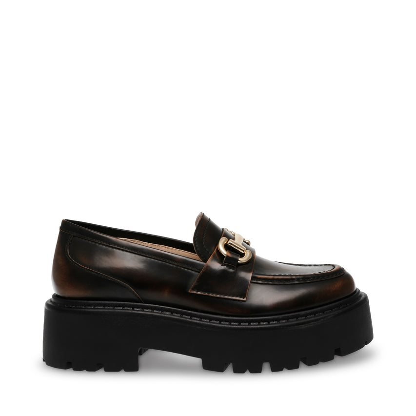 Loafers Occupy BROWN ACTION LEATHER