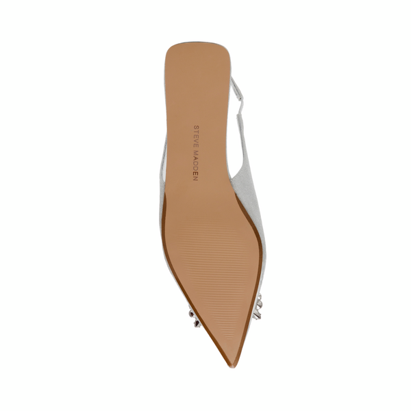 Slingbacks CALISTA SILVER GLITTER