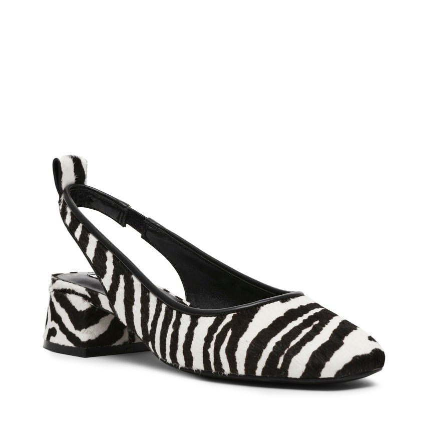Slingbacks Smitten-LP BLACK/ZEBRA