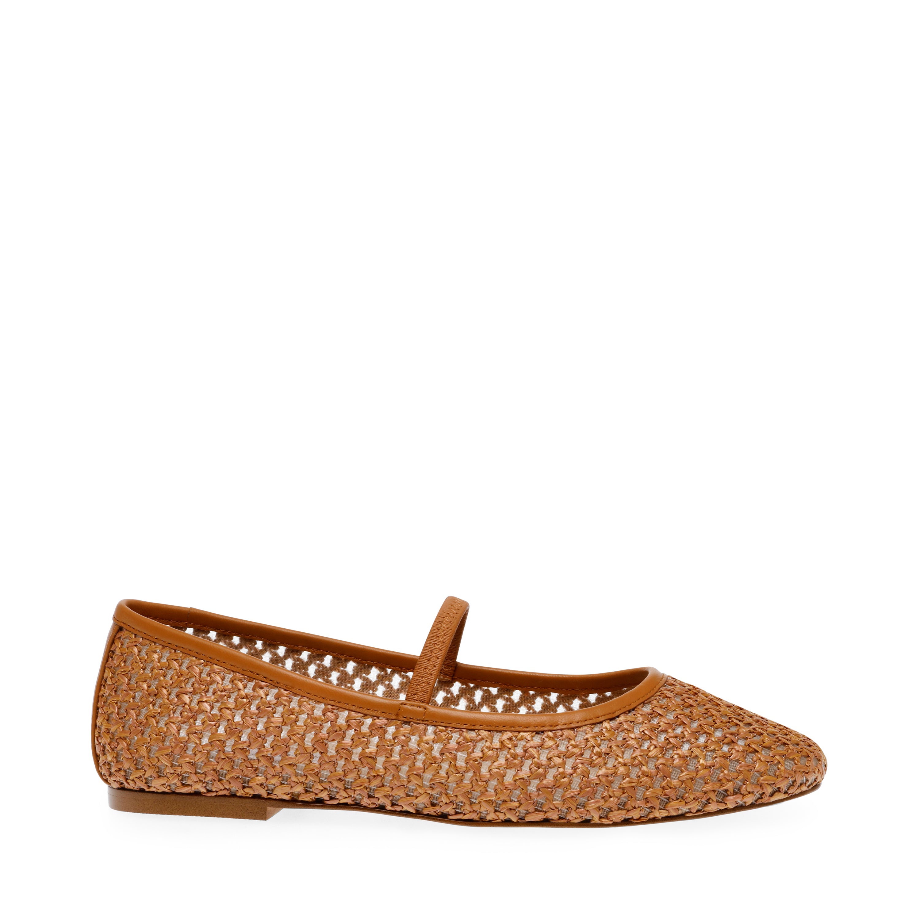 Μπαλαρίνες Majorca TAN RAFFIA