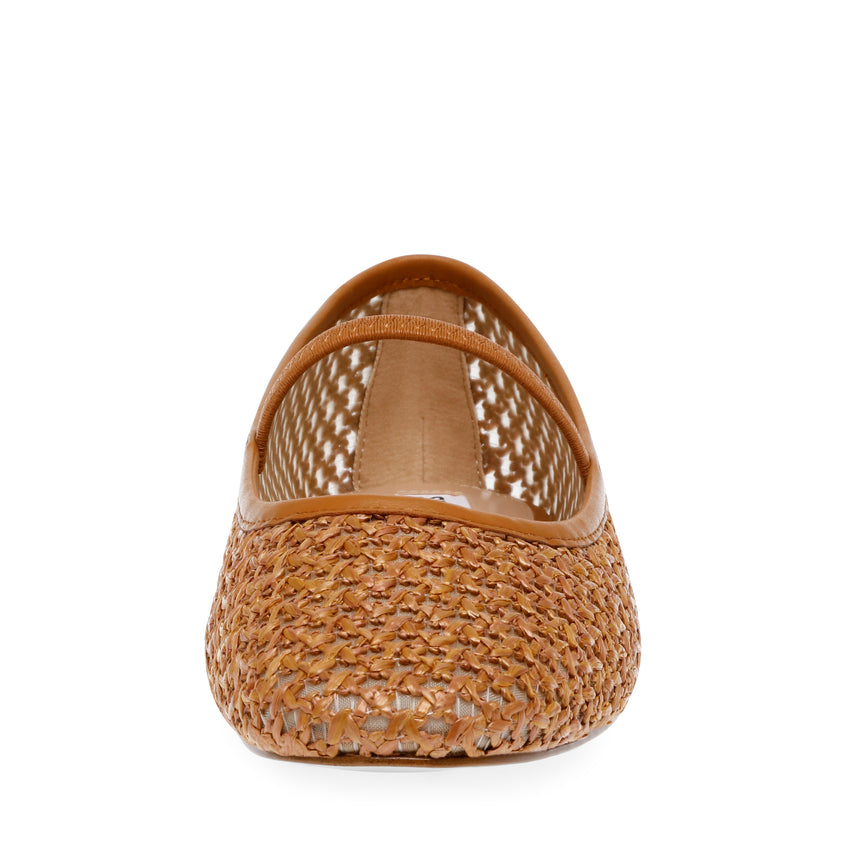 Μπαλαρίνες Majorca TAN RAFFIA