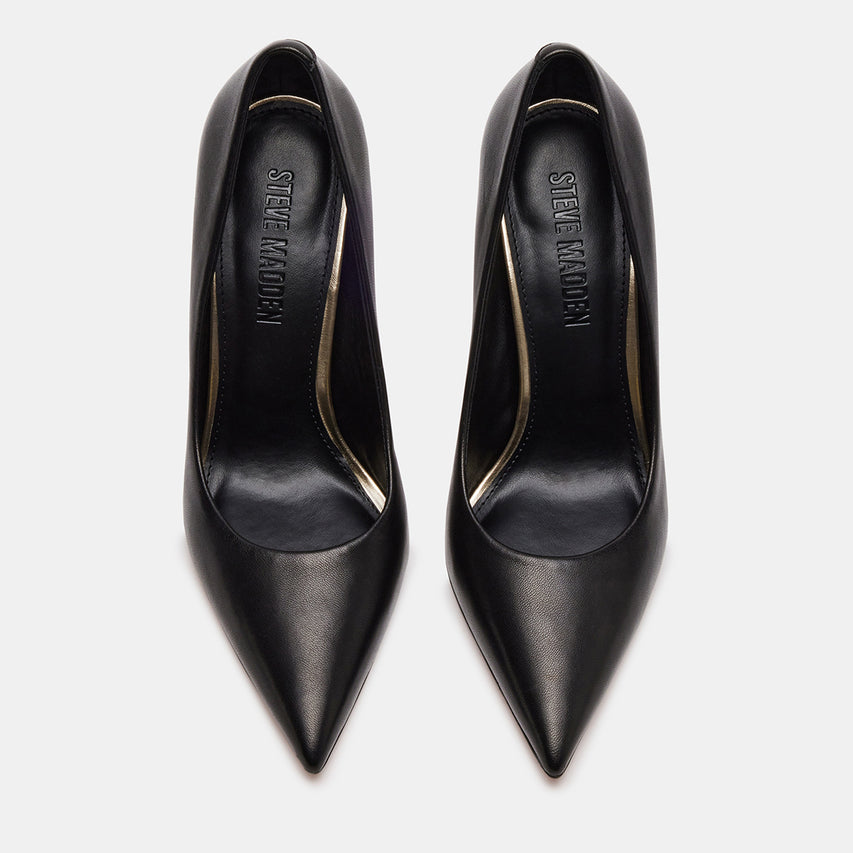 Γόβες Thrive BLACK LEATHER