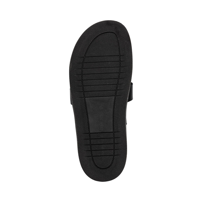 Σανδάλια Manu BLACK LEATHER