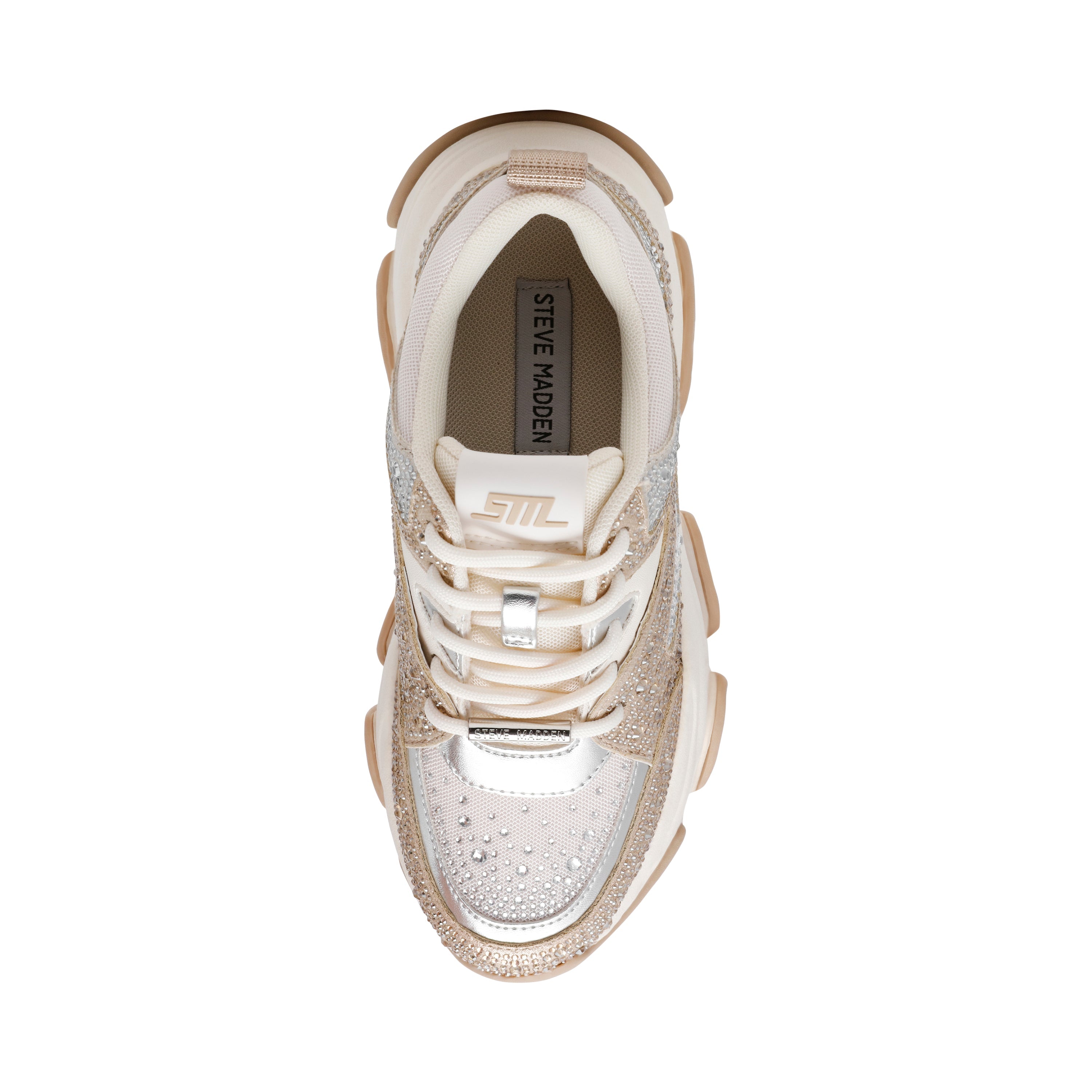 Sneakers Privy SILVER / GOLD CREAM