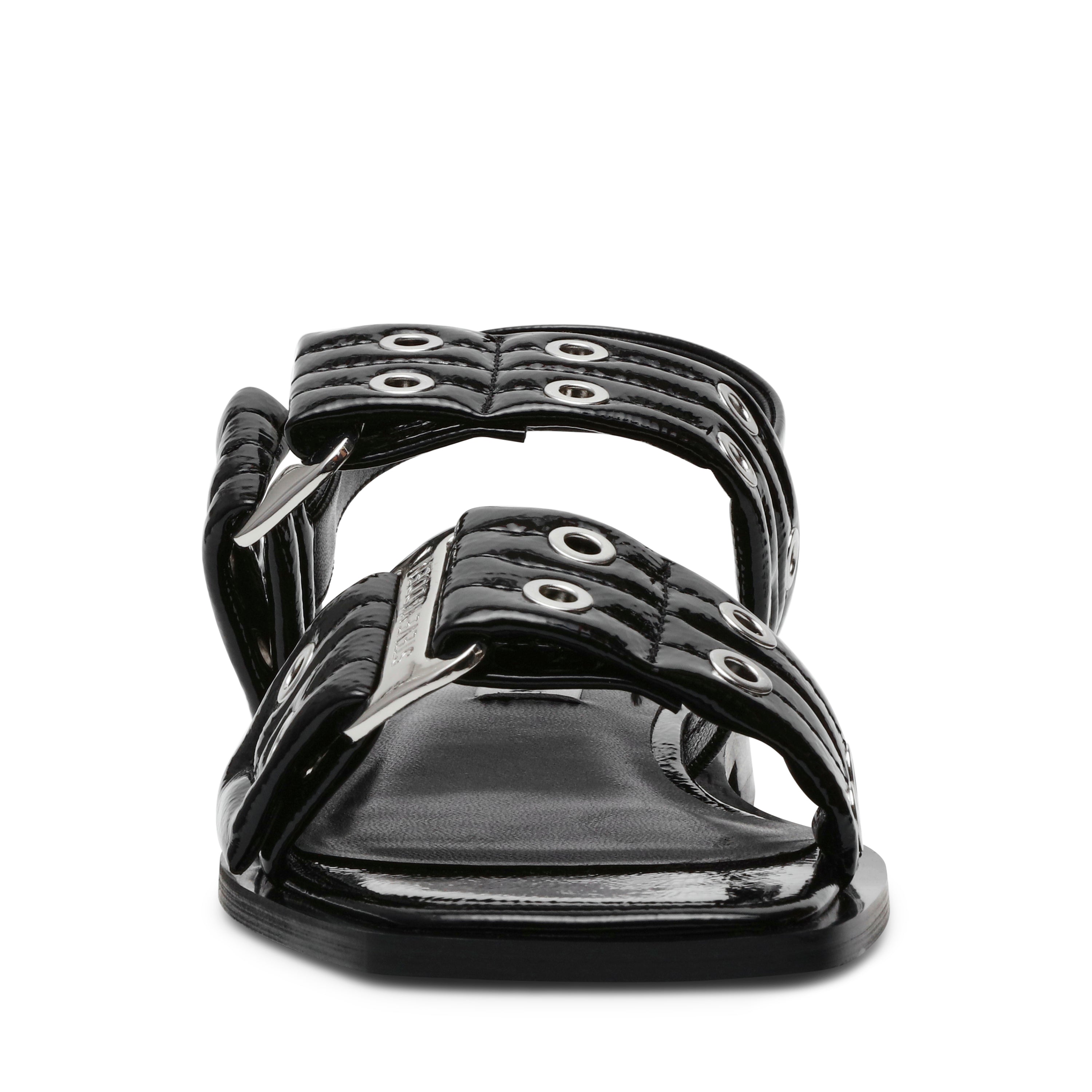 Σανδάλια Saria-E FLAT BLACK PATENT
