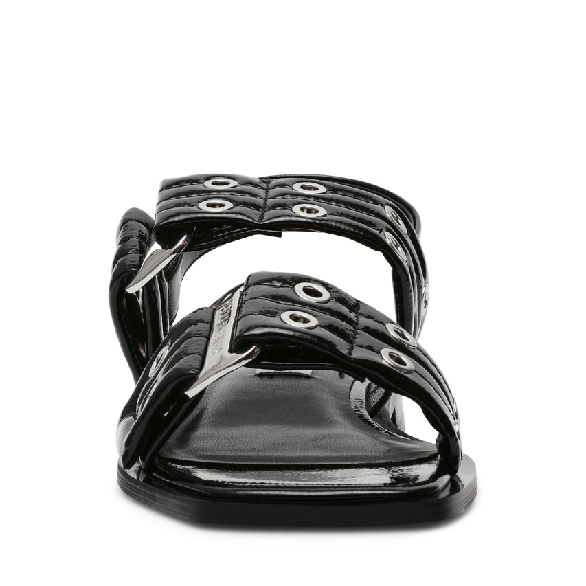 Σανδάλια Saria-E FLAT BLACK PATENT