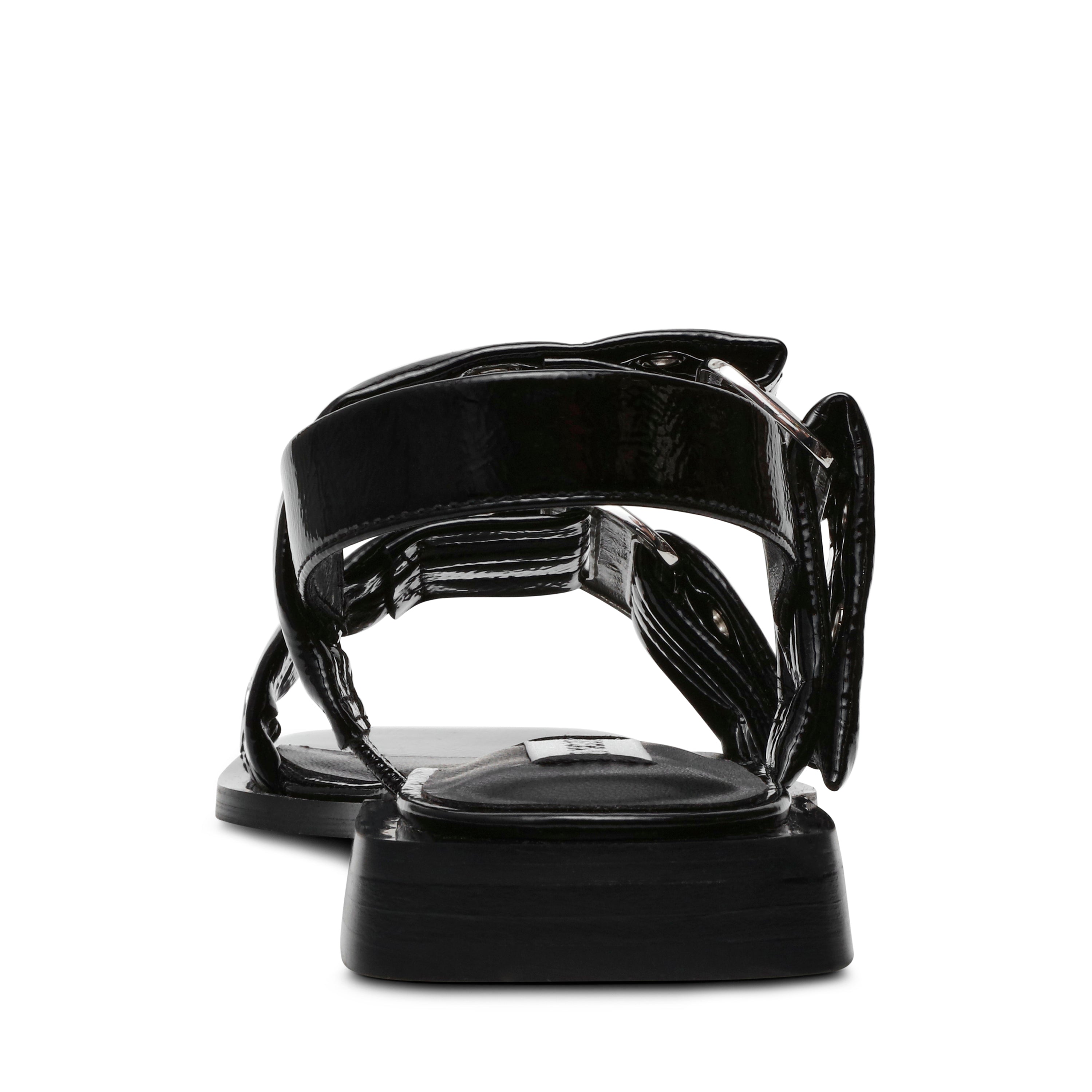 Σανδάλια Saria-E FLAT BLACK PATENT
