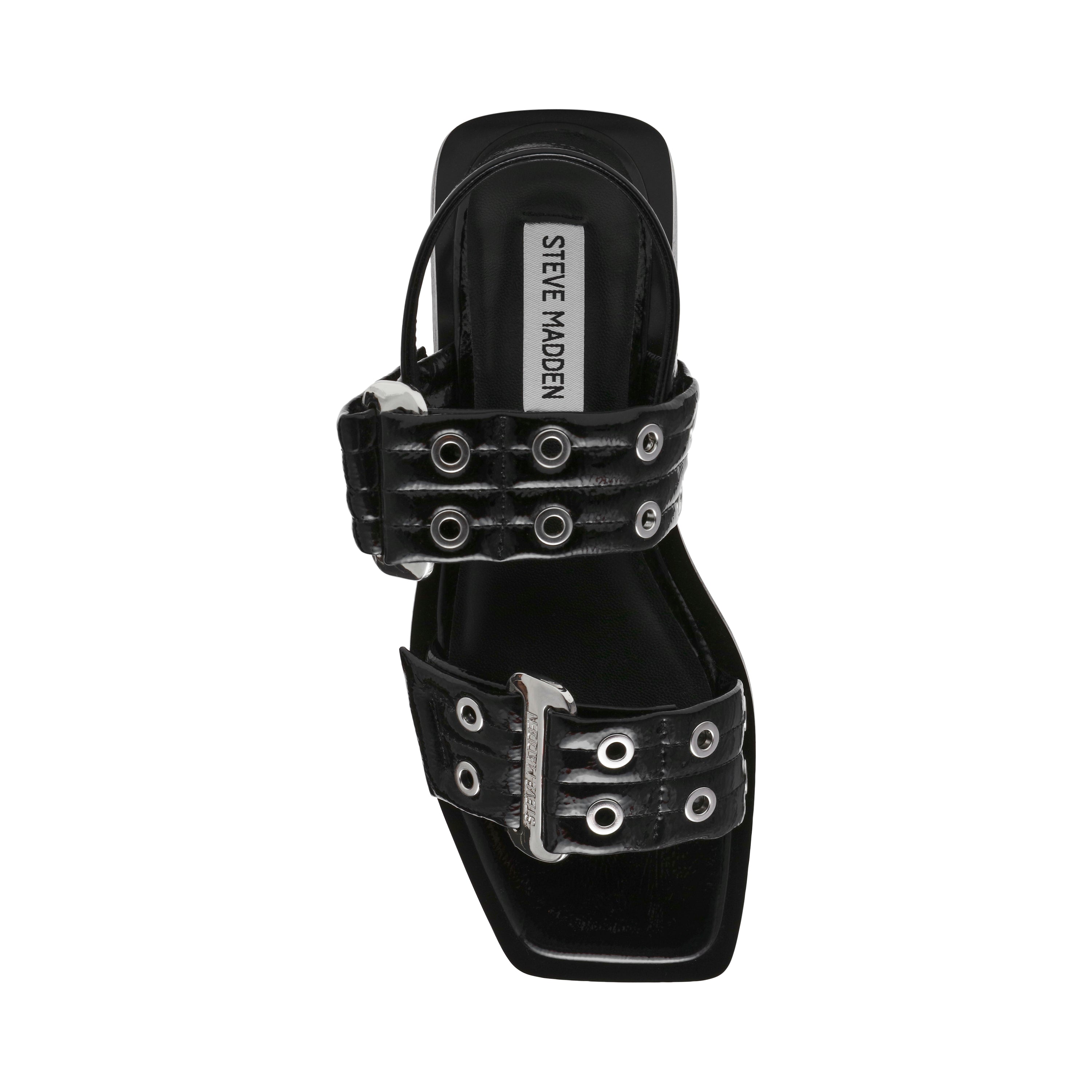 Σανδάλια Saria-E FLAT BLACK PATENT