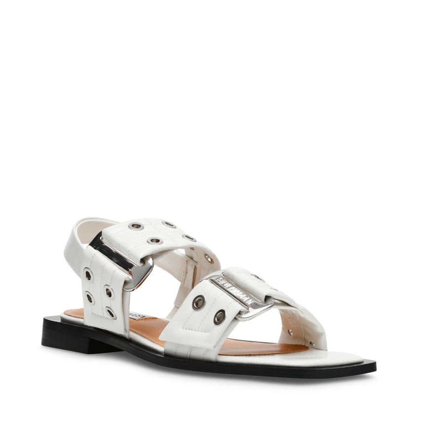 Σανδάλια Saria-E WHITE PATENT