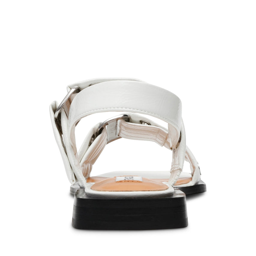 Σανδάλια Saria-E WHITE PATENT