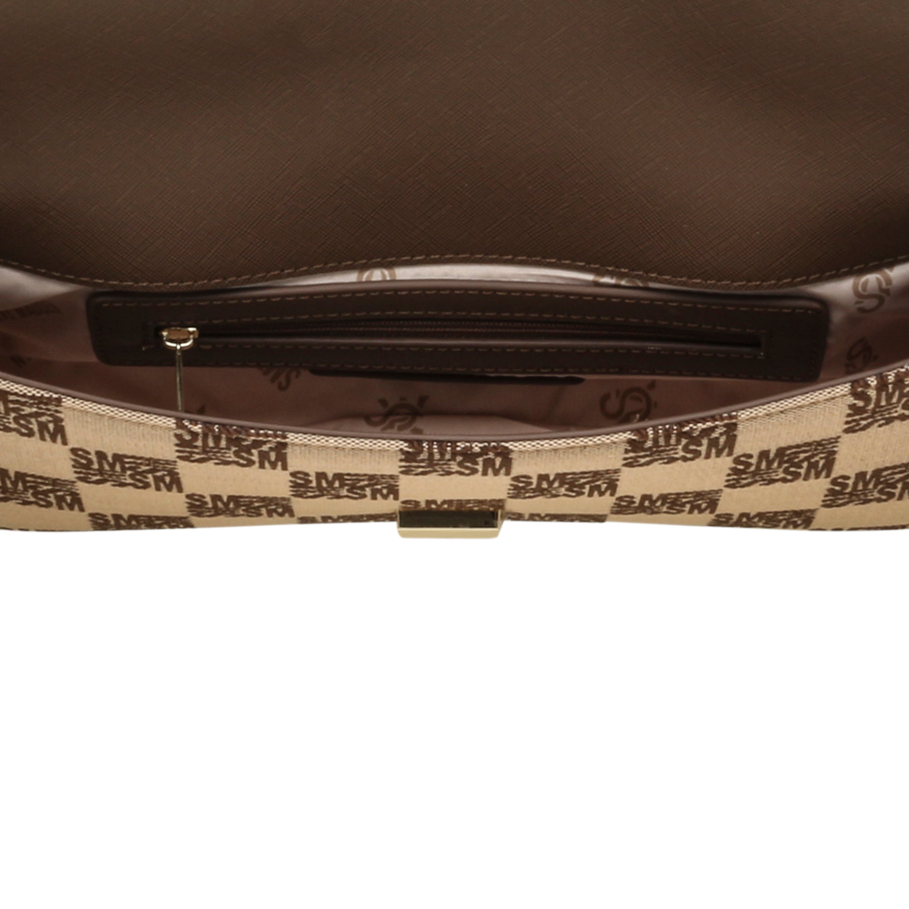 Τσάντα Btwang-14 BROWN/GOLD