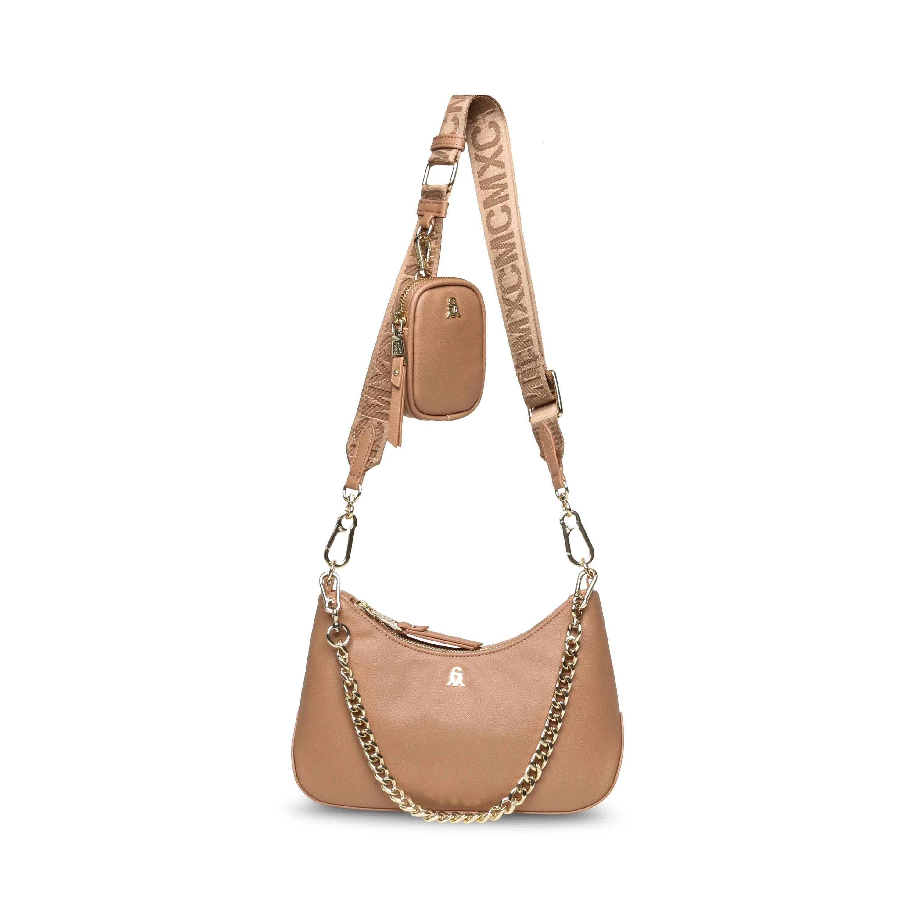 Τσάντα Bsin BLUSH/GOLD