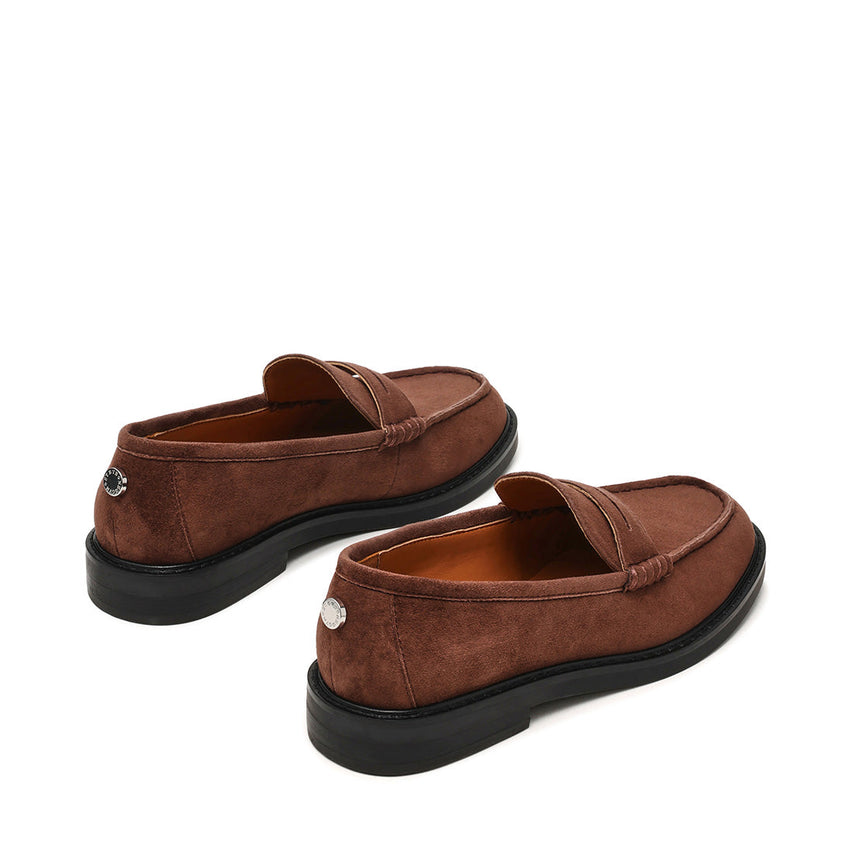 Loafers Adison CHOCOLATE BROWN SUEDE
