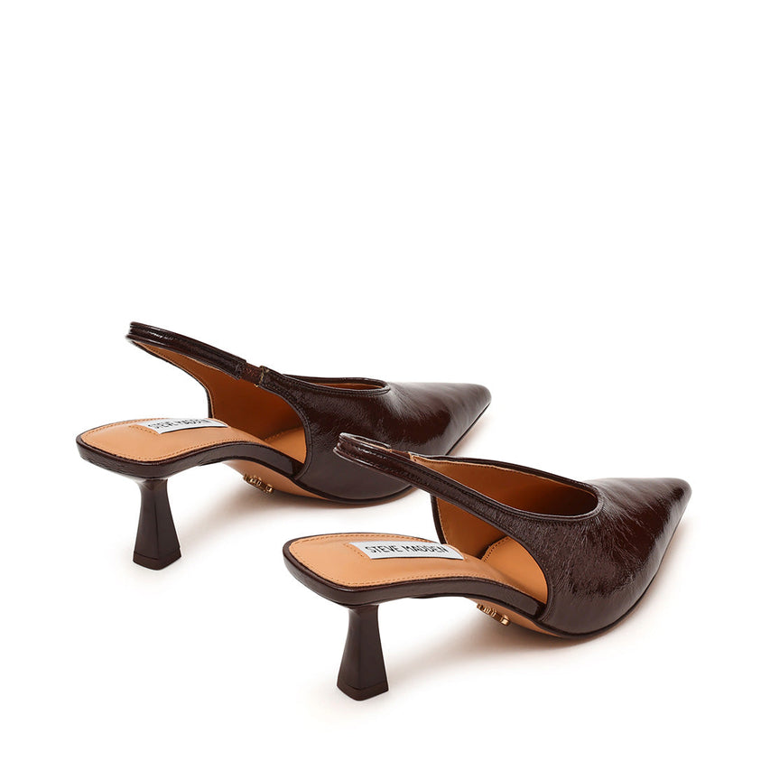 Slingbacks Alari BROWN LEATHER