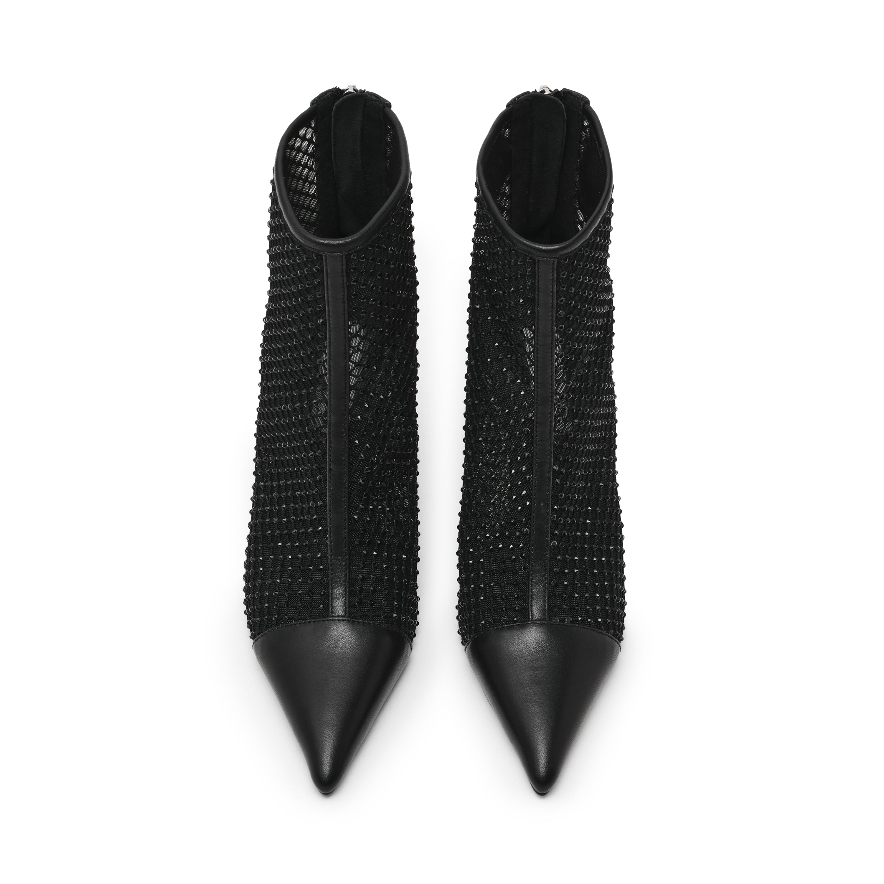 Μποτάκια Arlette BLACK MESH