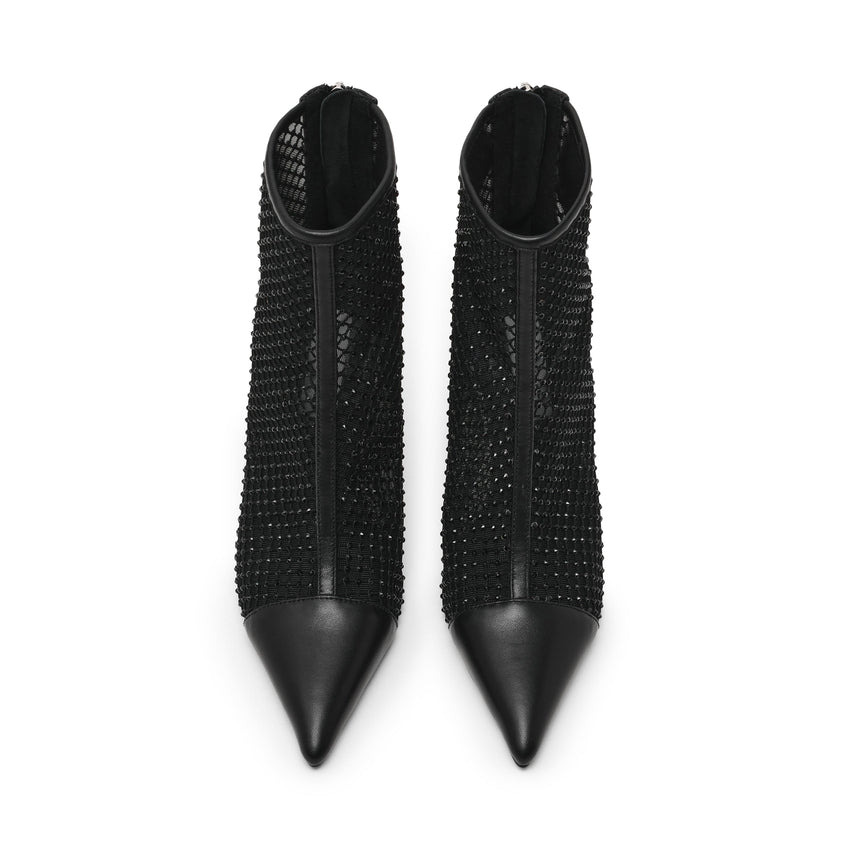 Μποτάκια Arlette BLACK MESH