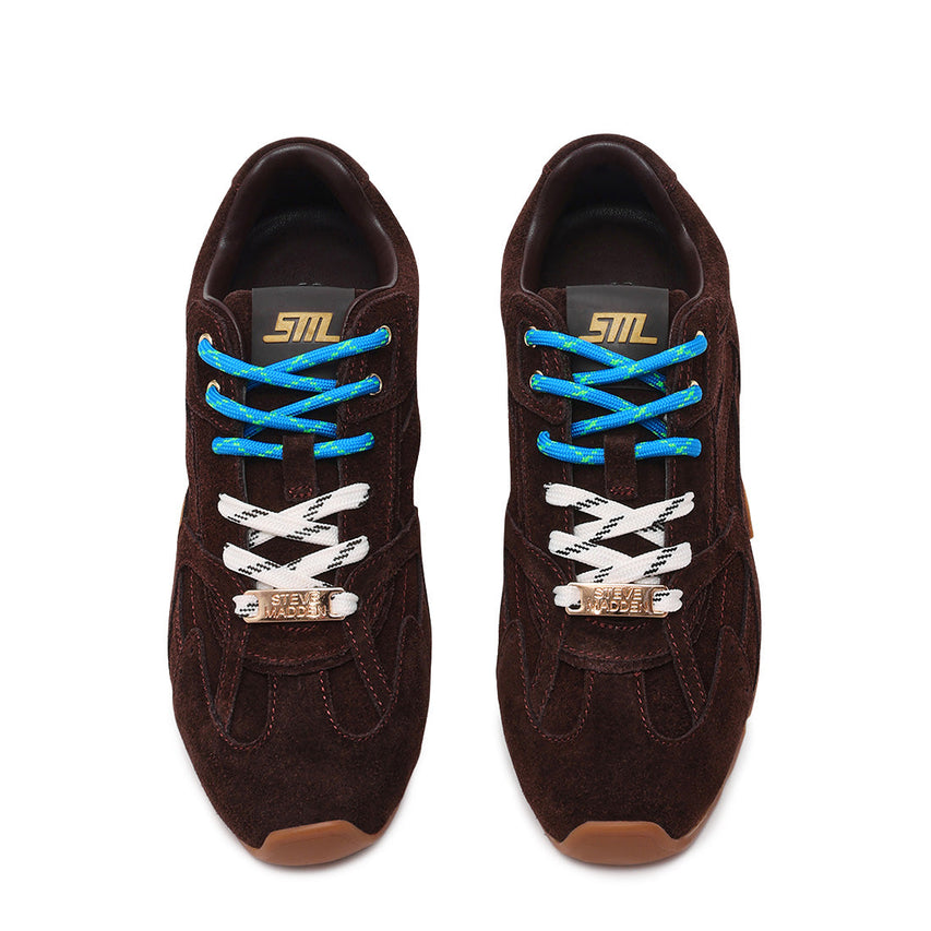 Sneakers Asiel CHOCOLATE BROWN SUEDE
