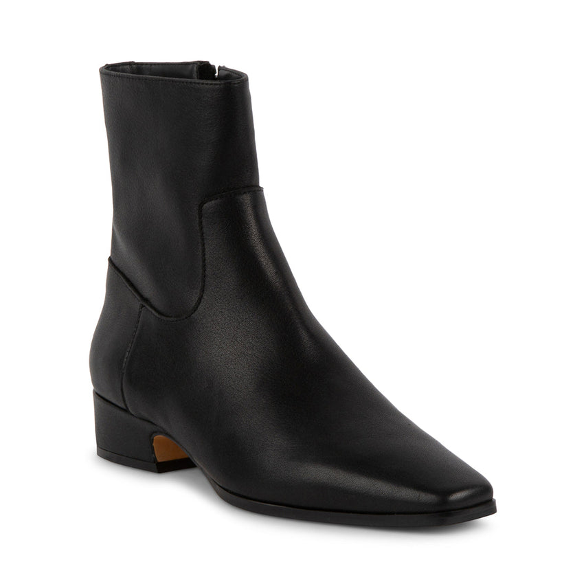 Μποτάκια Dusty BLACK LEATHER