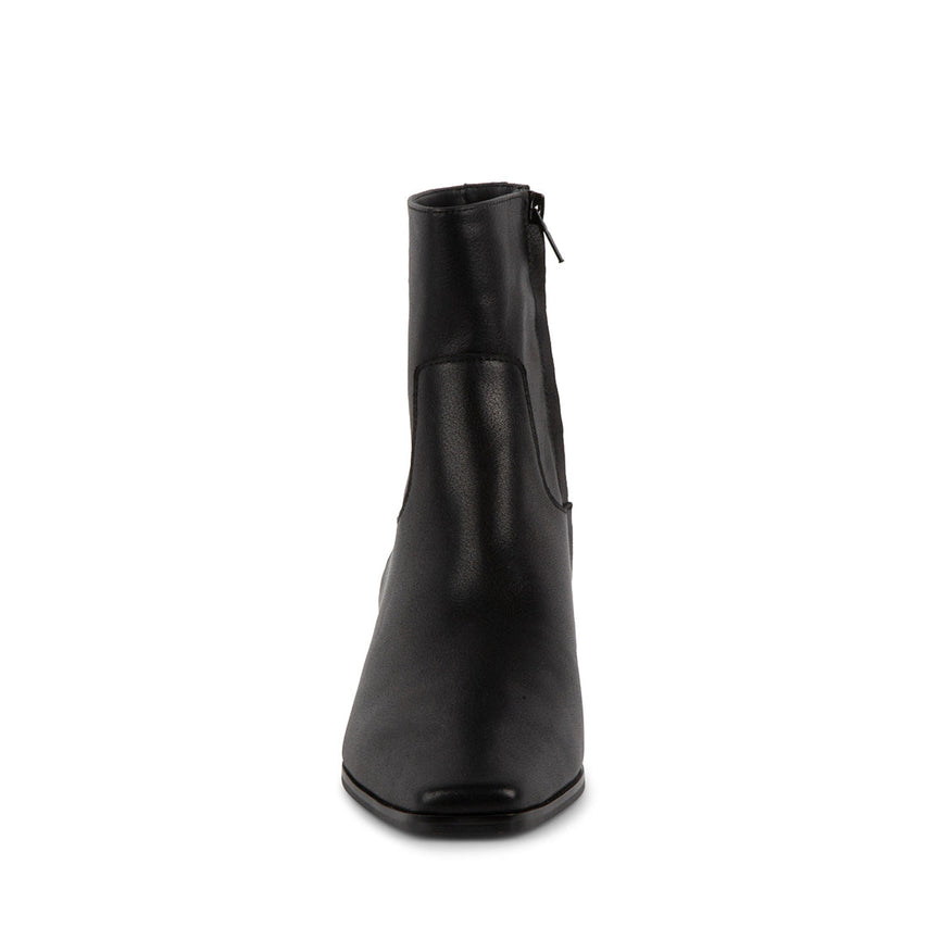 Μποτάκια Dusty BLACK LEATHER