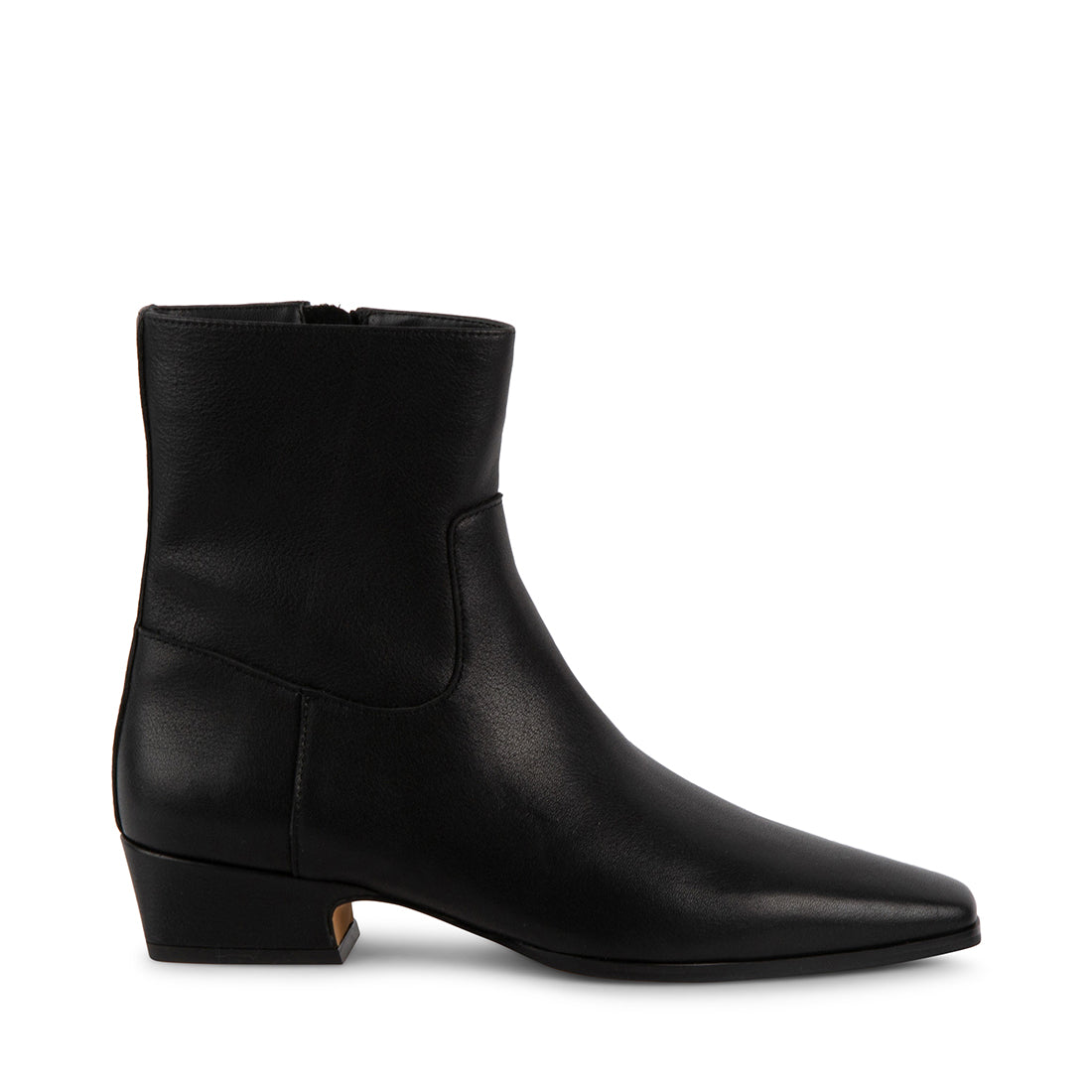 Μποτάκια Dusty BLACK LEATHER