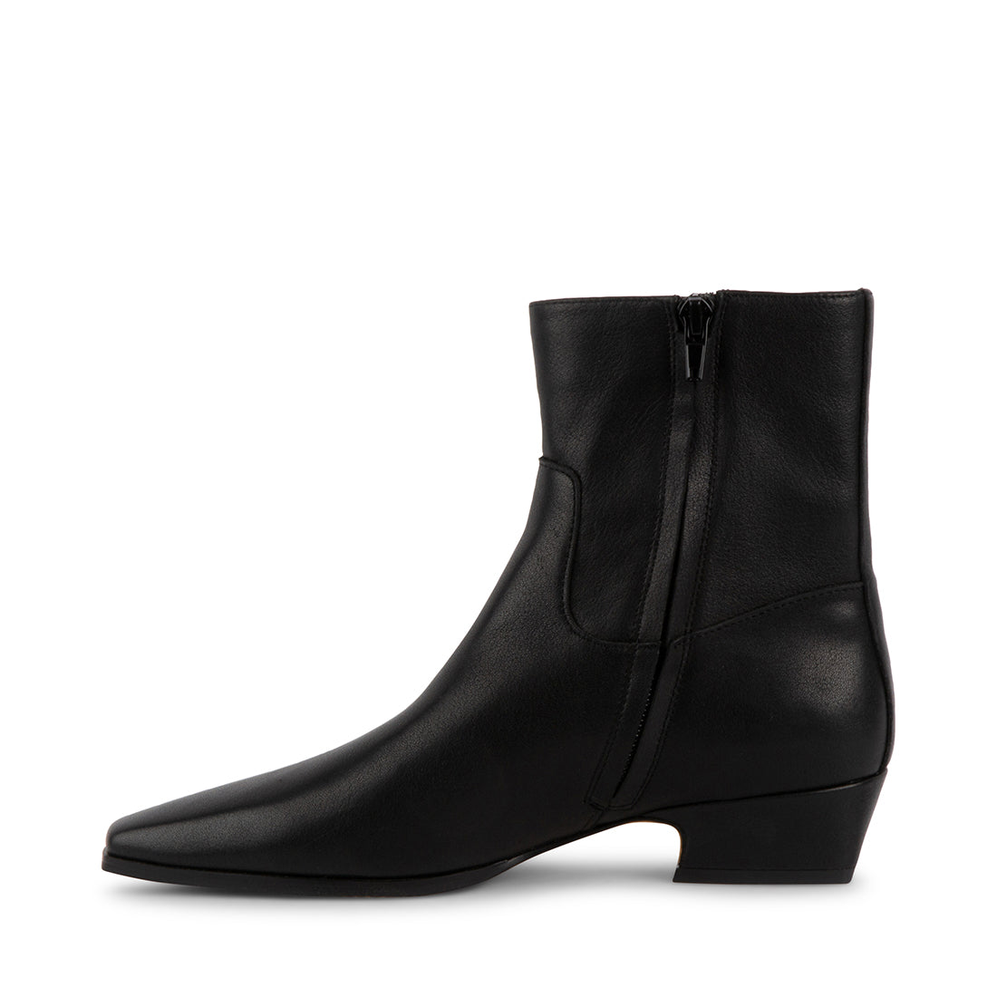 Μποτάκια Dusty BLACK LEATHER