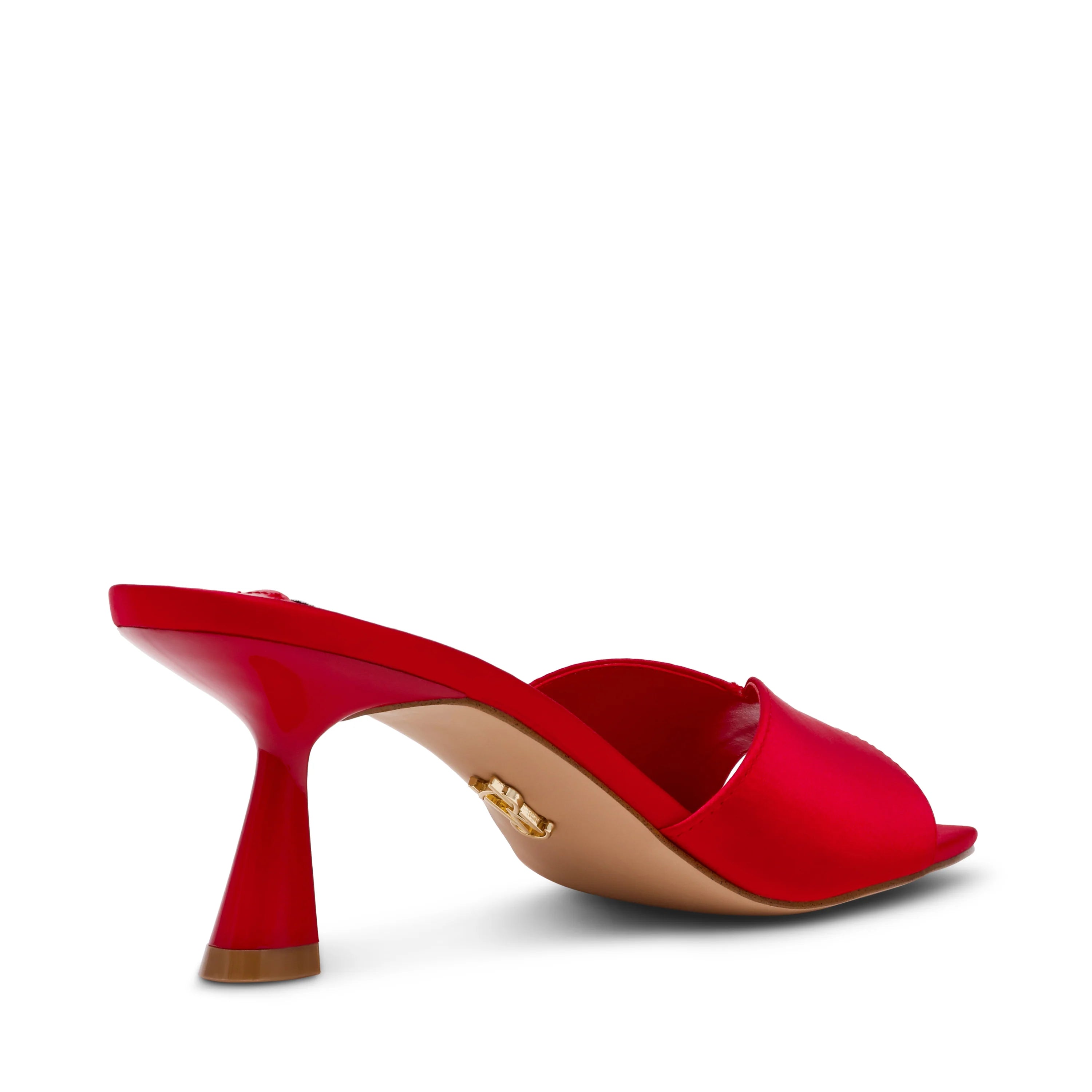 Mules Ivie RED SATIN