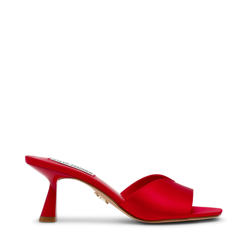 Mules Ivie RED SATIN