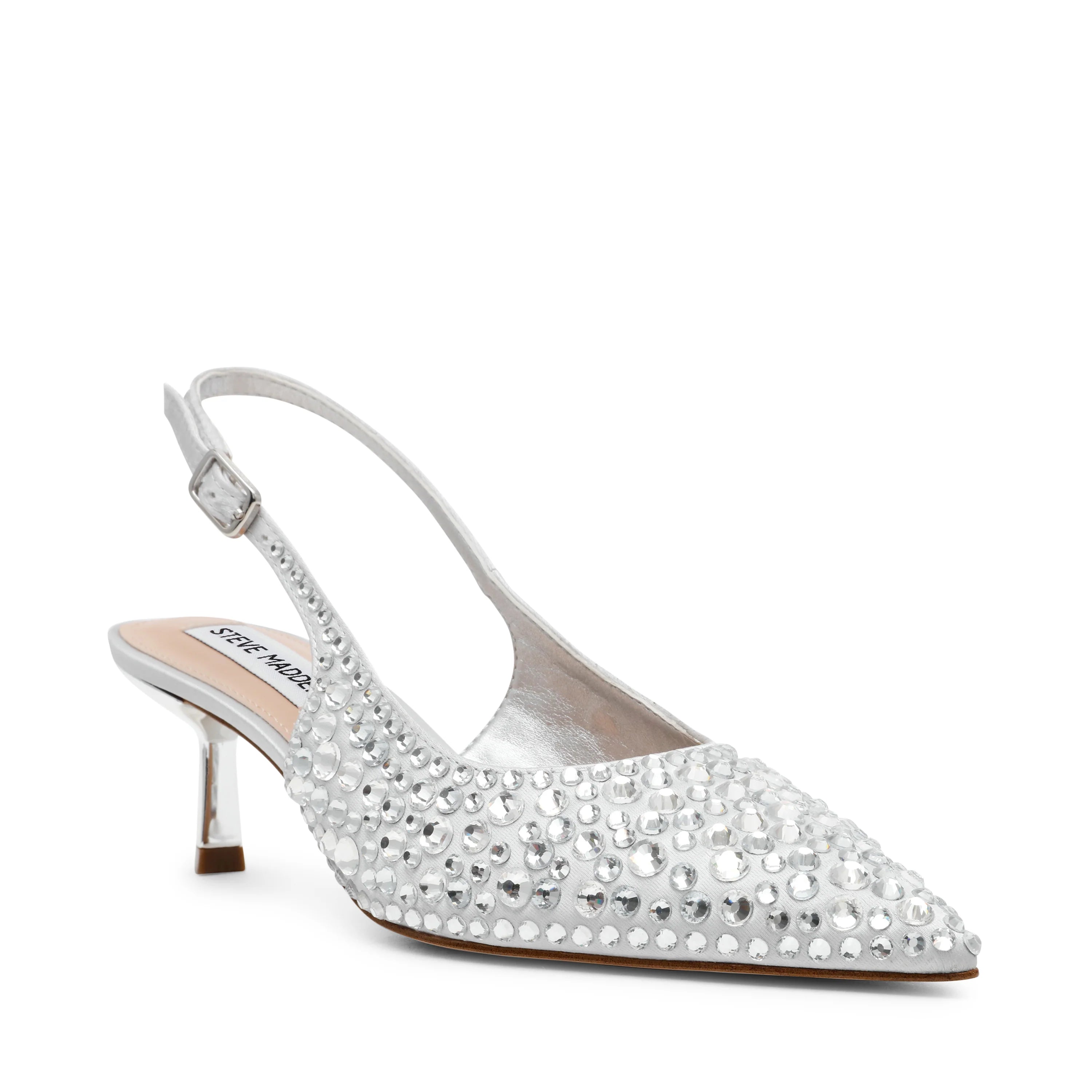 Slingbacks Korra-R SILVER STONES