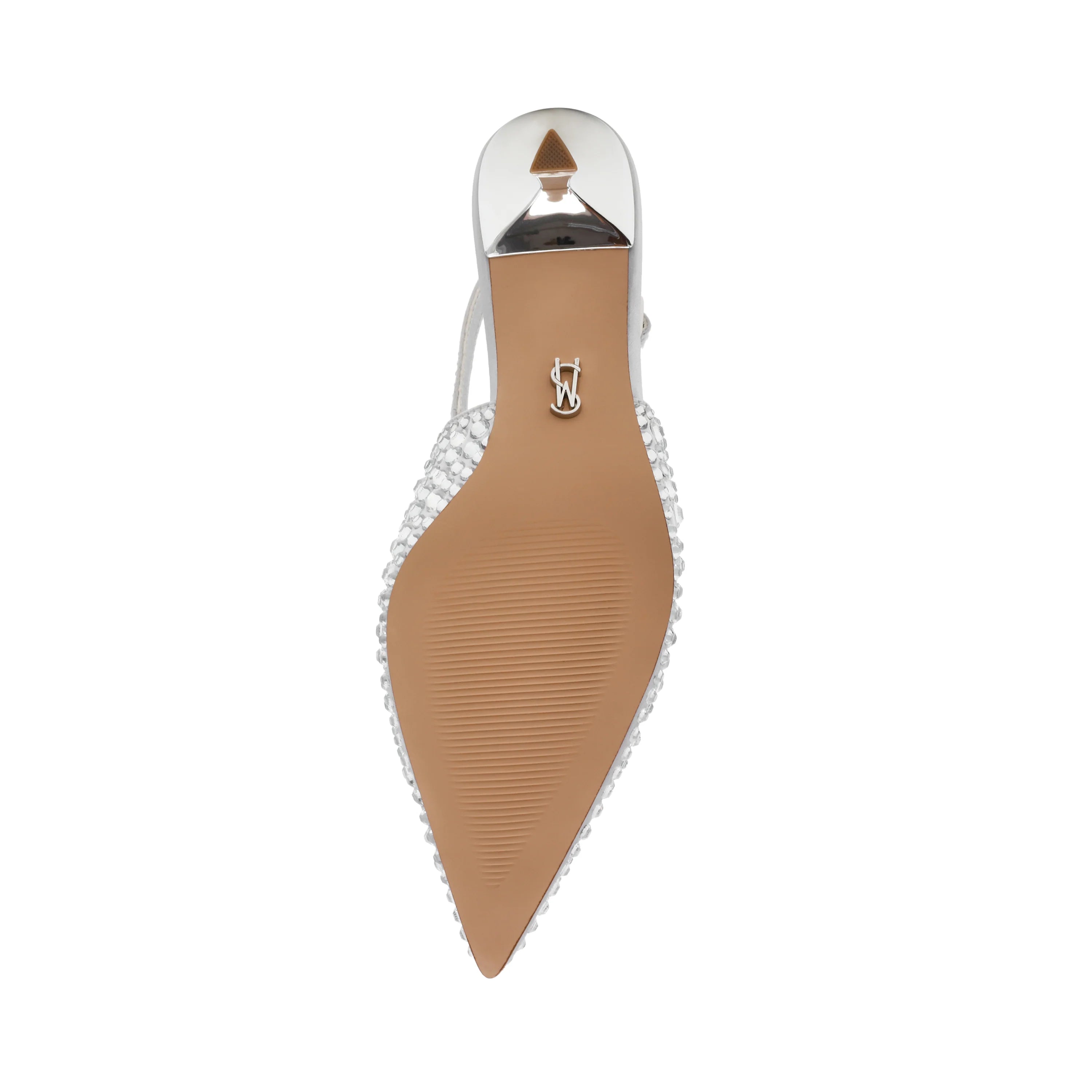 Slingbacks Korra-R SILVER STONES