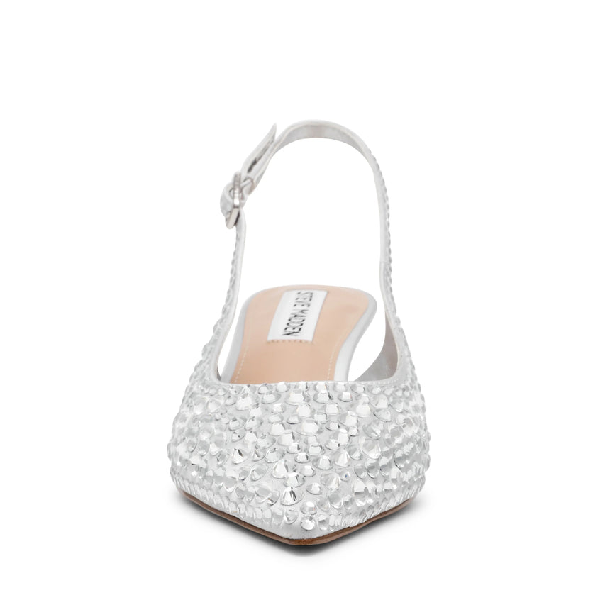 Slingbacks Korra-R SILVER STONES