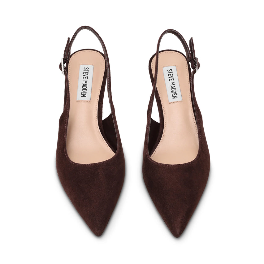 Slingbacks Korra GROUND COFFEE SUEDE