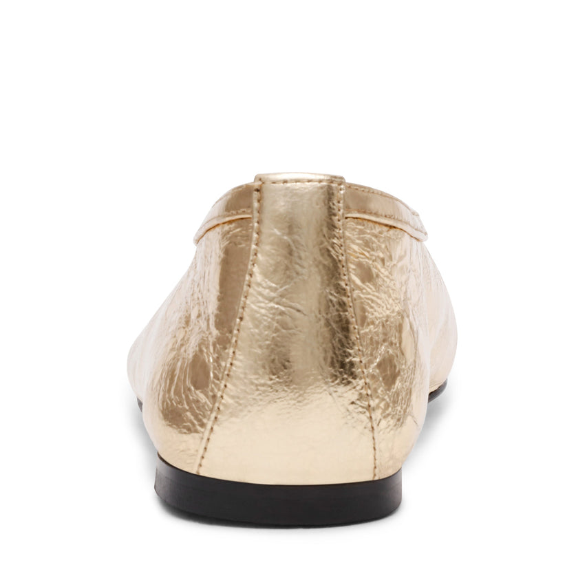 Μπαλαρίνες Leni GOLD LEATHER