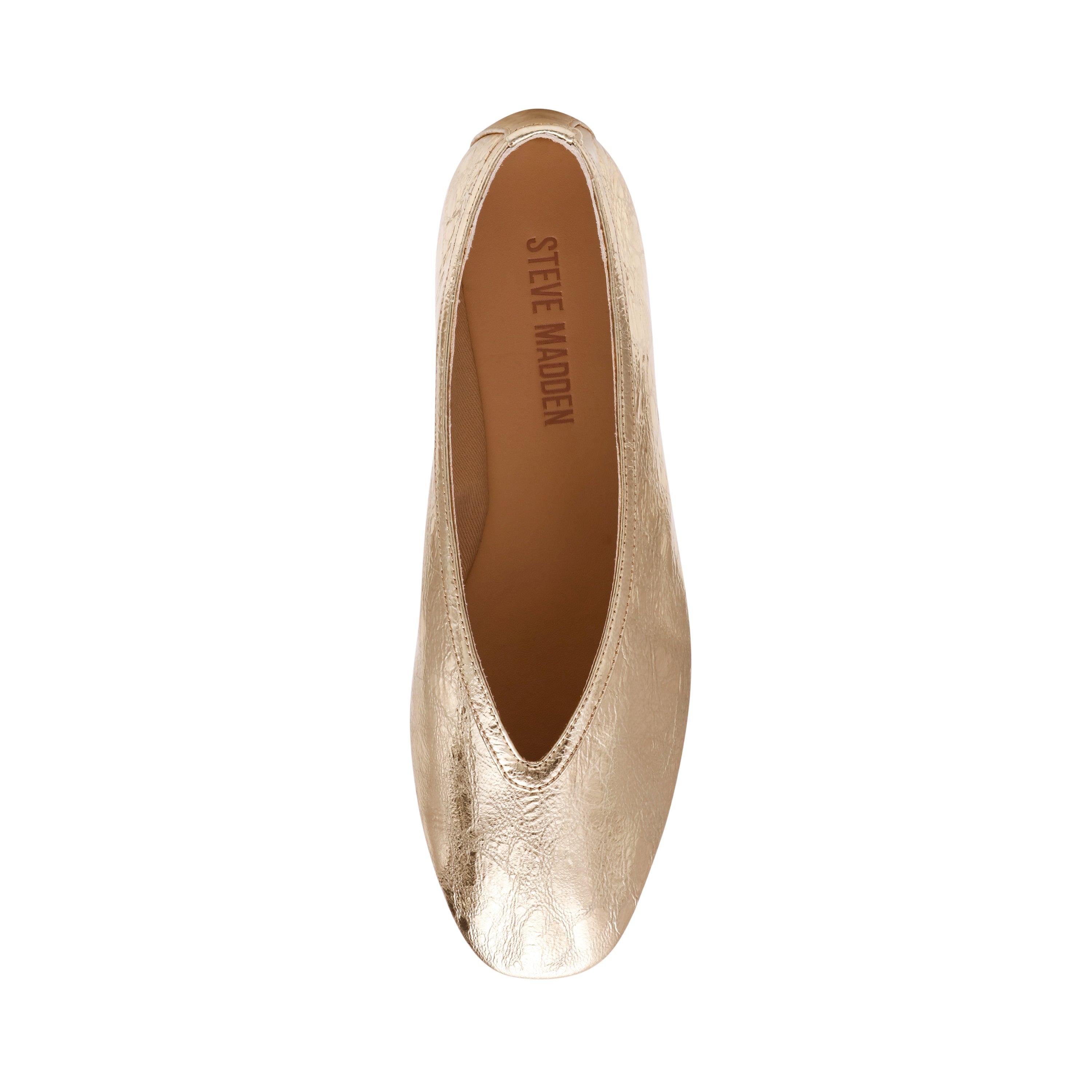 Μπαλαρίνες Leni GOLD LEATHER