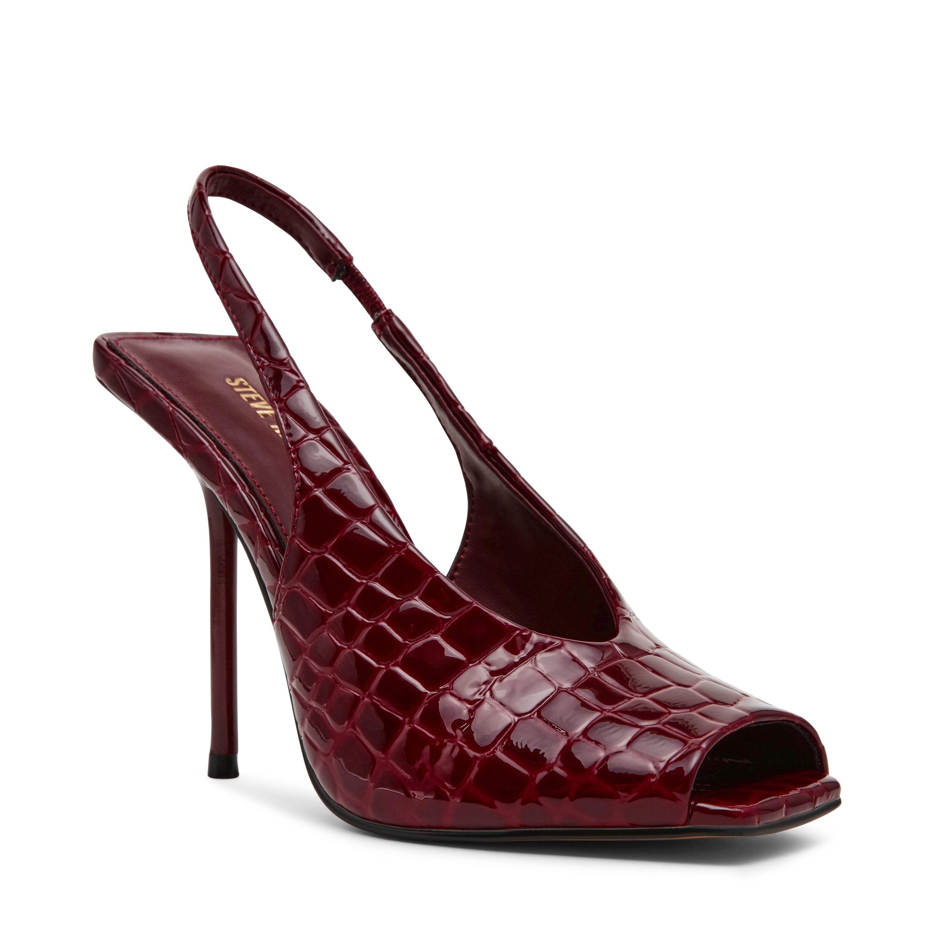Slingbacks Lucian WINE CROCO