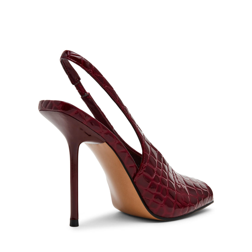 Slingbacks Lucian WINE CROCO