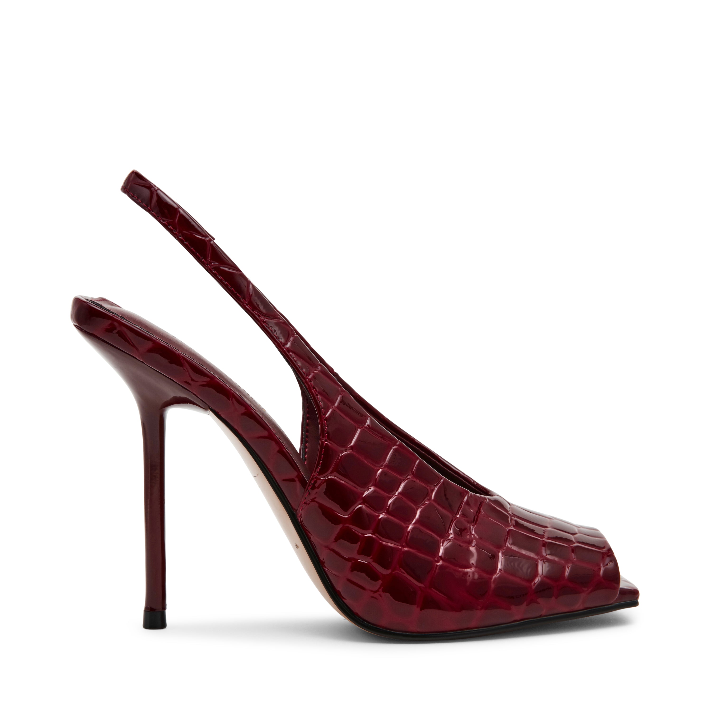 Slingbacks Lucian WINE CROCO