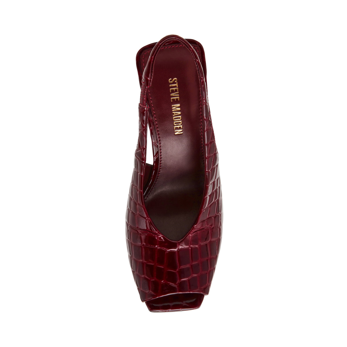 Slingbacks Lucian WINE CROCO