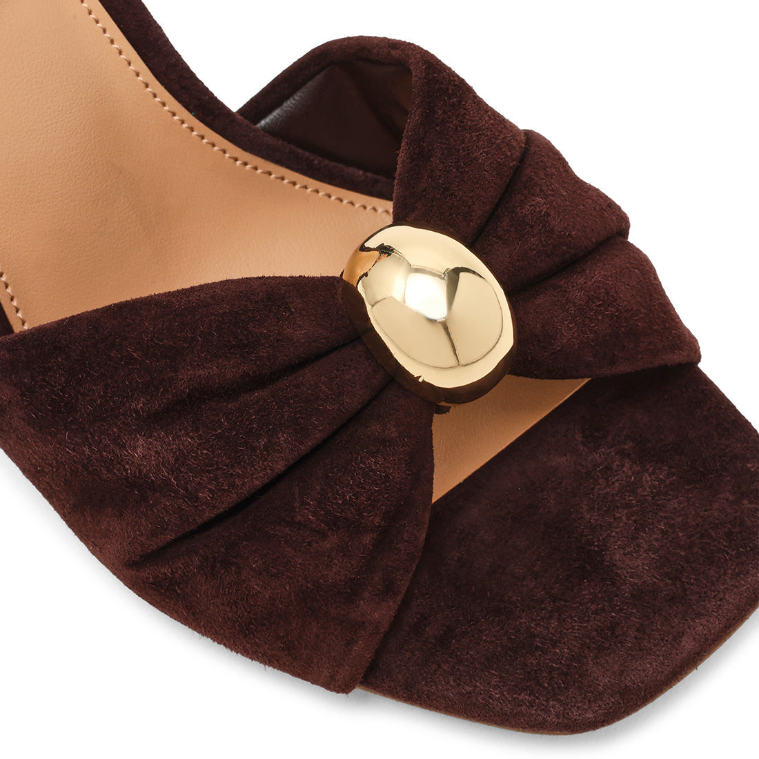 Πέδιλα Meladi CHOCOLATE BROWN SUEDE