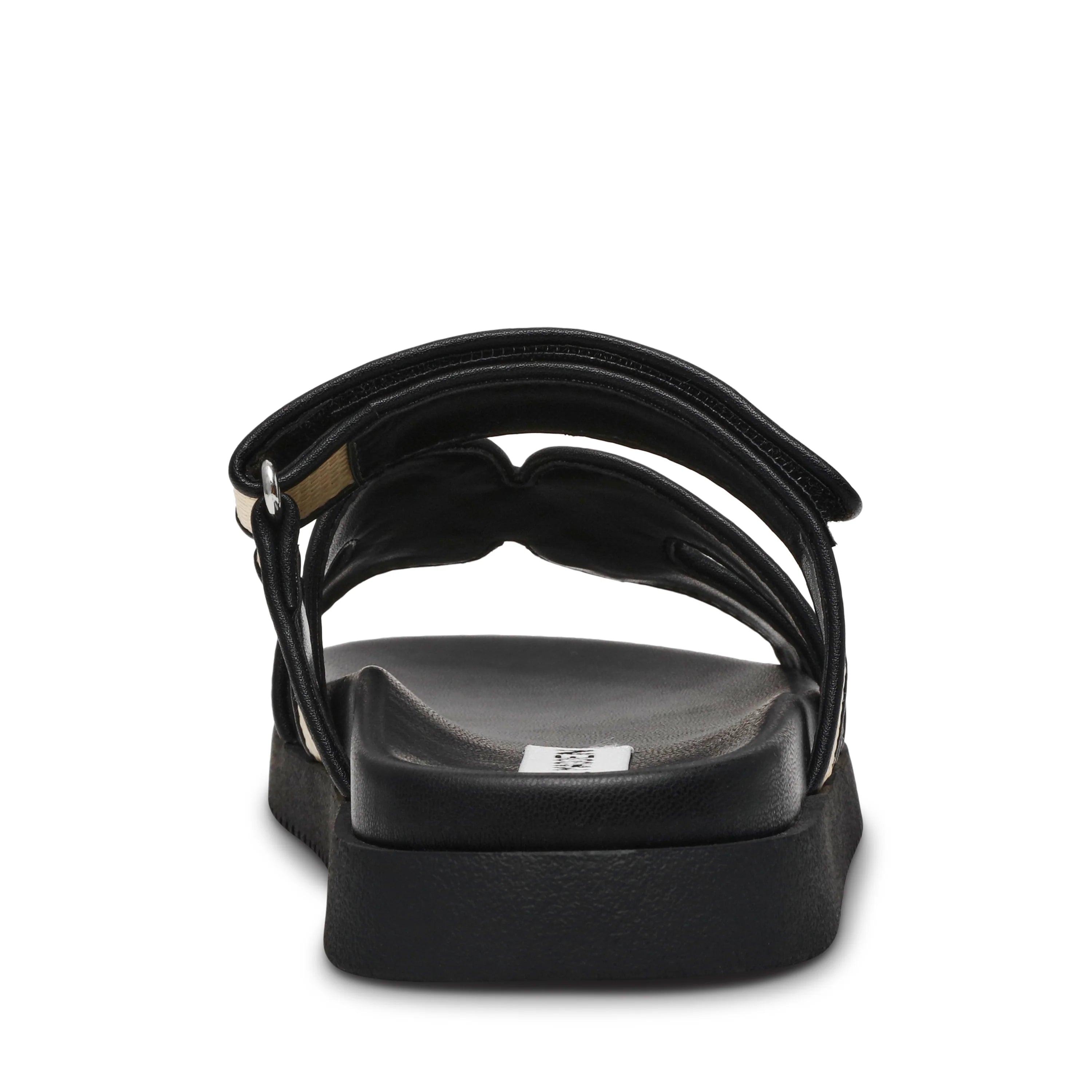 Σανδάλια Missile NAT BLACK RAFFIA