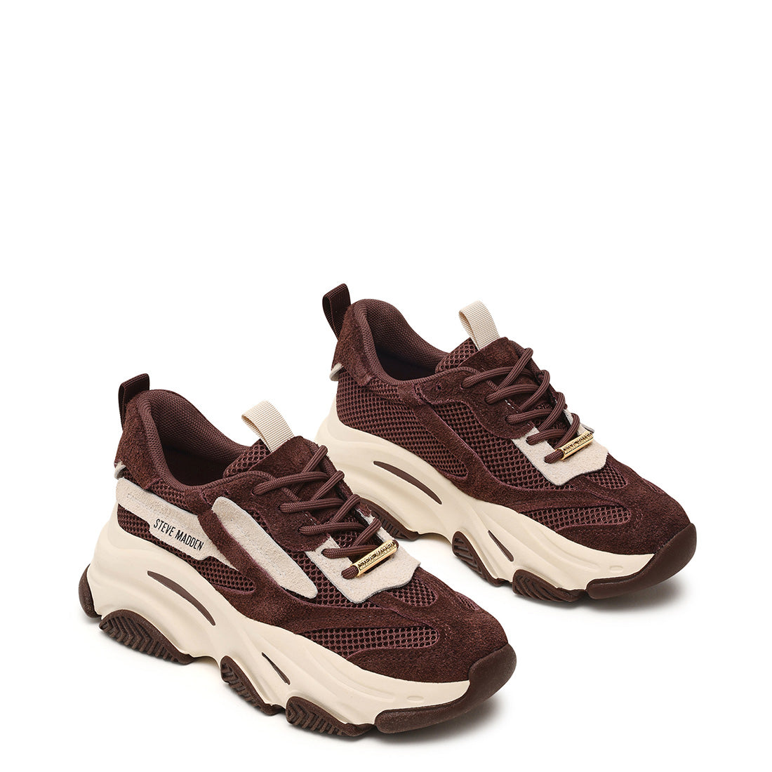 Sneakers Possession-E BROWN OFF WHITE